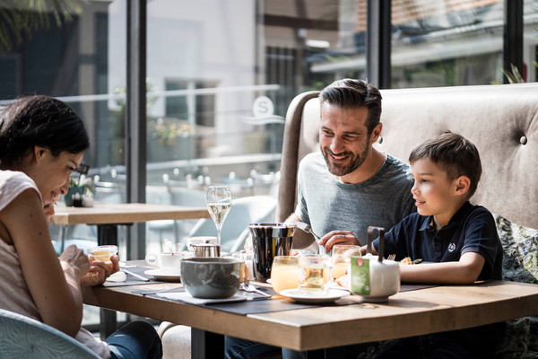 The breakfast Stroblhof Active Family SPA Resort