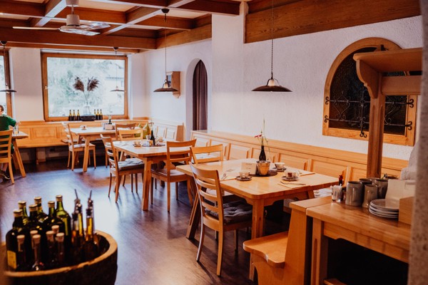 Das Restaurant St. Martin in Passeier Martinerhof's Brauhaus