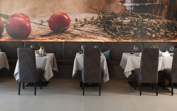 Il ristorante Parcines das Stachelburg