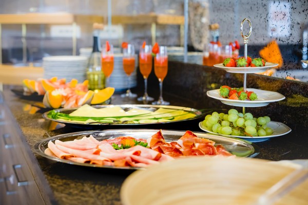 Il ristorante Parcines Farmerhof