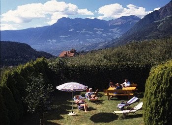 Foto vom Garten Partschins