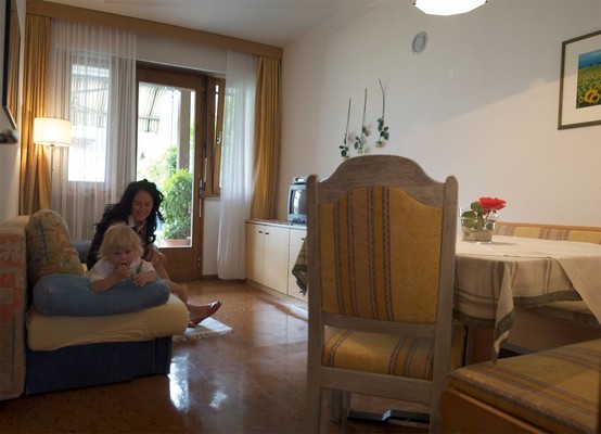 Der Wohnraum Ferienwohnungen Alpenchalet