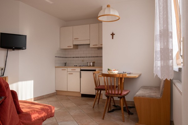 La zona giorno Appartamenti Götsch