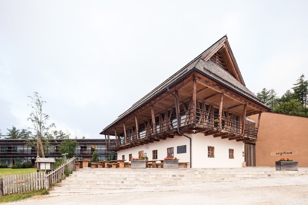 Foto Außenansicht Hotel Vigilius