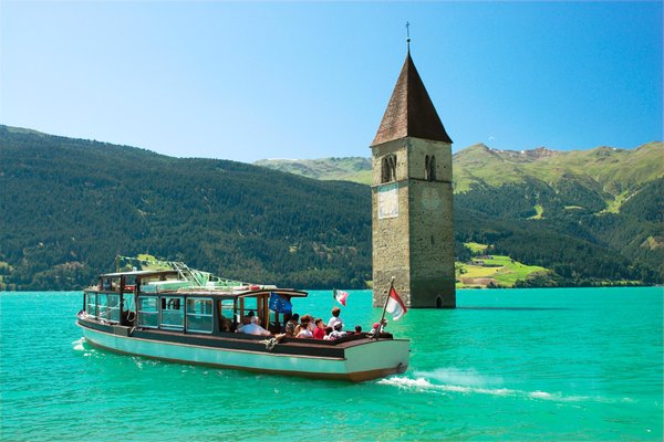 Foto Außenansicht im Sommer Reschenpass