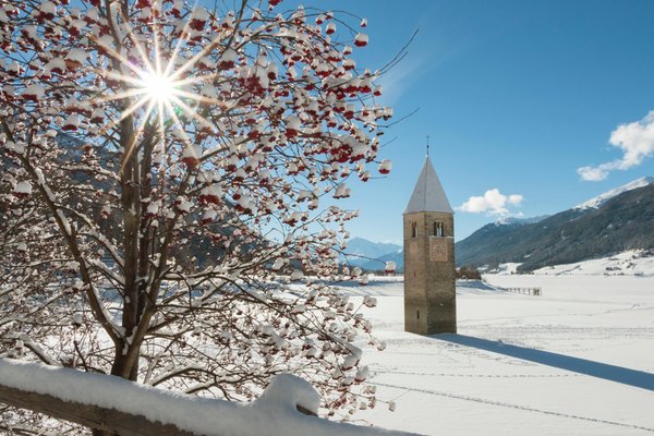 Typische Darstellung von Reschenpass (Vinschgau)