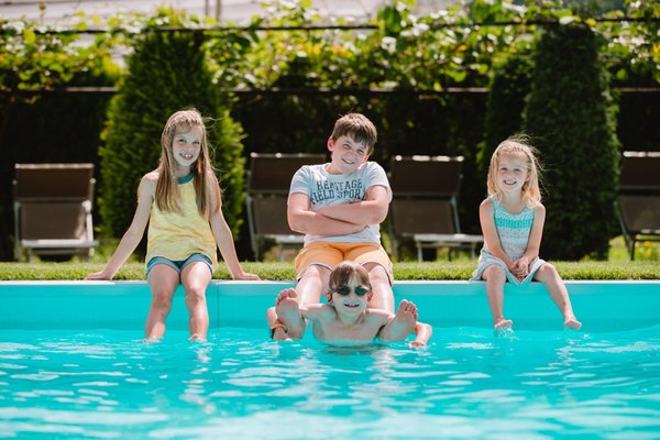 Foto della piscina all'aperto