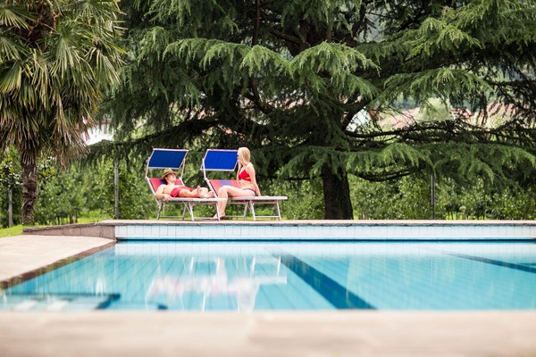 Photo of the outdoor swimming pool