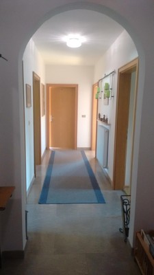 The entrance