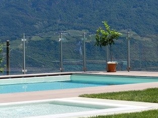 Photo of the outdoor swimming pool