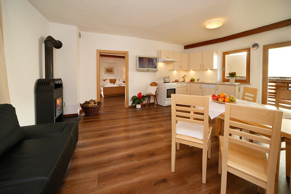 The living area Farmhouse B&B + Apartments Biedermannhof