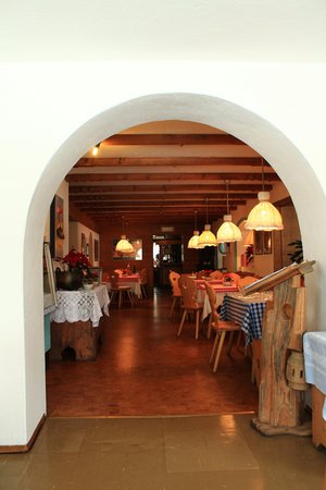 Das Restaurant La Villa Aurora