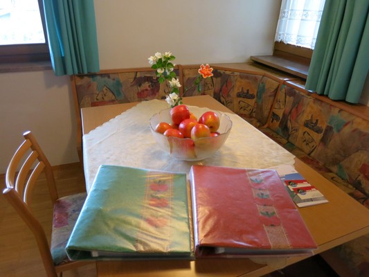 La zona giorno Appartamenti in agriturismo Feldererhof