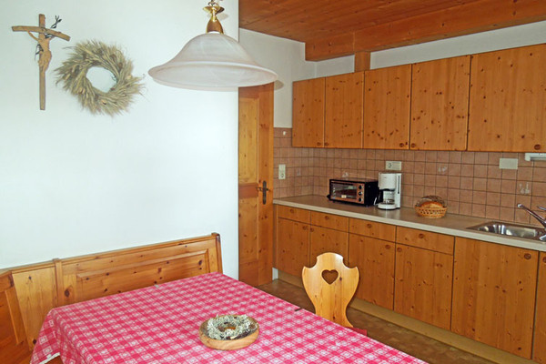 Der Wohnraum Ferienwohnungen auf dem Bauernhof Maiernhof