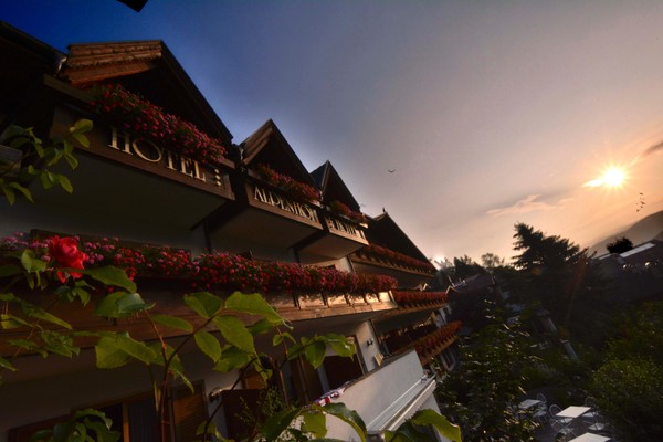 Foto Außenansicht Hotel Alpenhof