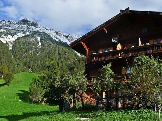 Foto Außenansicht Ferienwohnungen auf dem Bauernhof Prisnhof