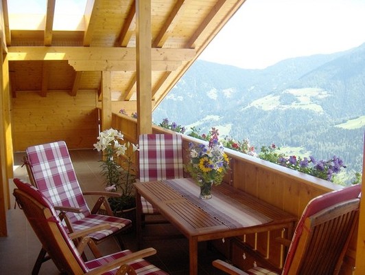 Foto vom Balkon Matscherhof