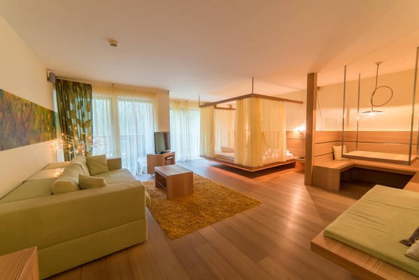 La zona giorno Hotel Waltershof
