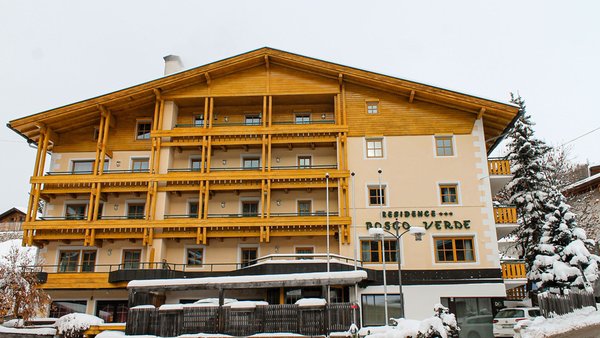 Foto invernale di presentazione Residence Bosco Verde