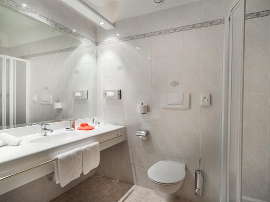 Photo of the bathroom Hotel Verdinserhof