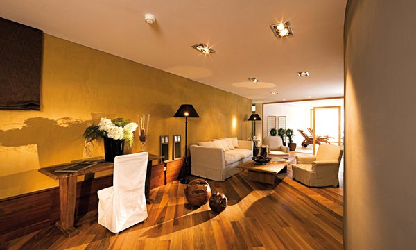 La zona giorno Hotel Verdinserhof