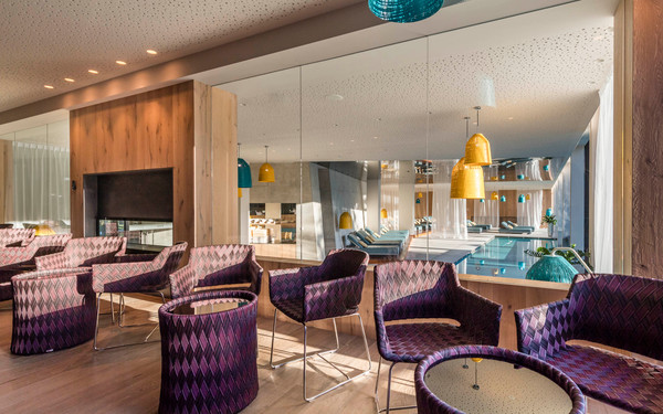 The common areas Hotel Rosengarten