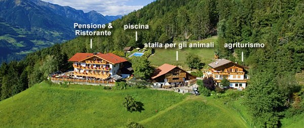 Lage Gasthof Rastlhof Schenna