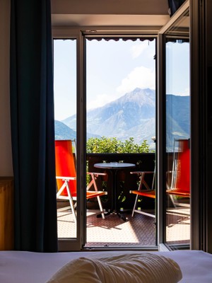 Foto vom Zimmer Pension + Ferienwohnungen Chalet Andy