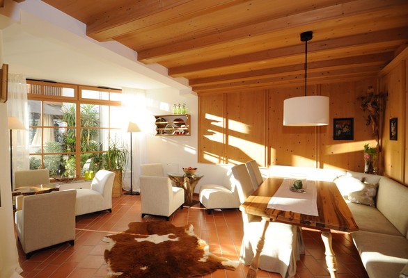 La zona giorno Hotel + Residence Schmied Hans