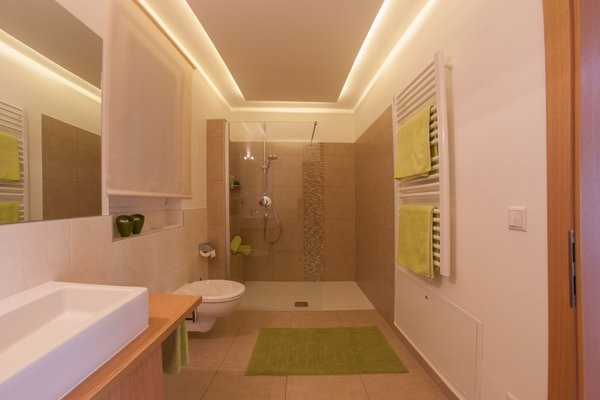 Foto del bagno Pensione + Appartamenti Verdinserhöhe