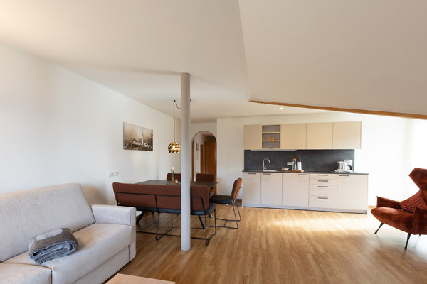 The living room Apartments Walchhof