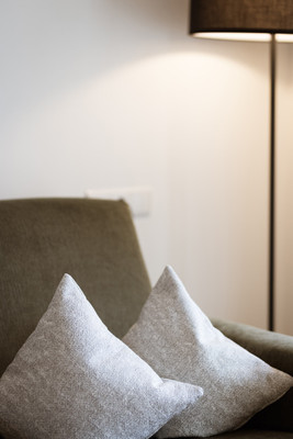 The living room Apartments Walchhof