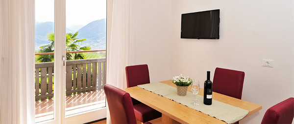 Der Wohnraum Ferienwohnungen Haus Artus