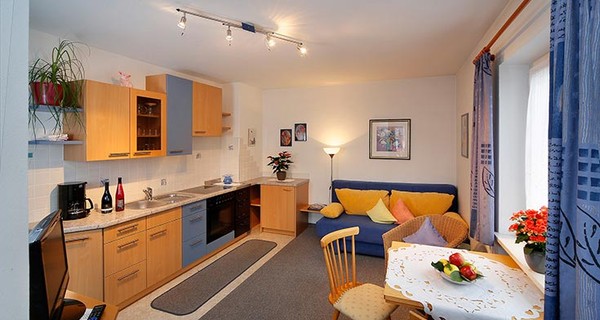 The living area Apartments Haus Bernhard
