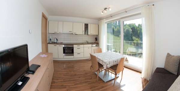 La zona giorno Fiegl - Residence 3 soli