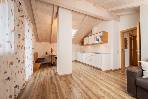 Der Wohnraum Ferienwohnungen auf dem Bauernhof Gutshof Moser