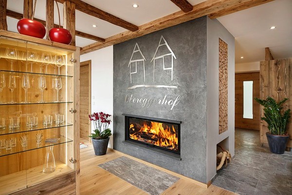 La zona giorno Appartamenti in agriturismo Oberegger Hof