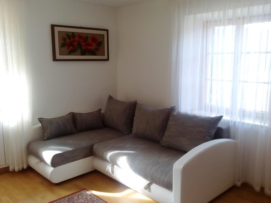 Das Wohnzimmer Ferienwohnungen auf dem Bauernhof Brunjaunhof