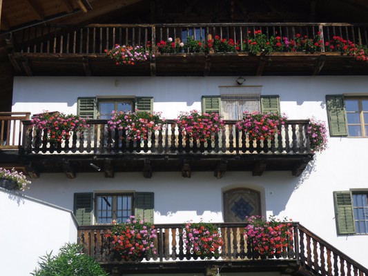 Foto Außenansicht Ferienwohnungen auf dem Bauernhof Brunjaunhof