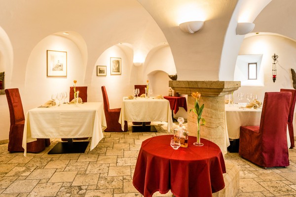 The restaurant Plaus (Naturno / Naturns) Schulerhof