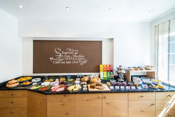 The breakfast Pension Astoria