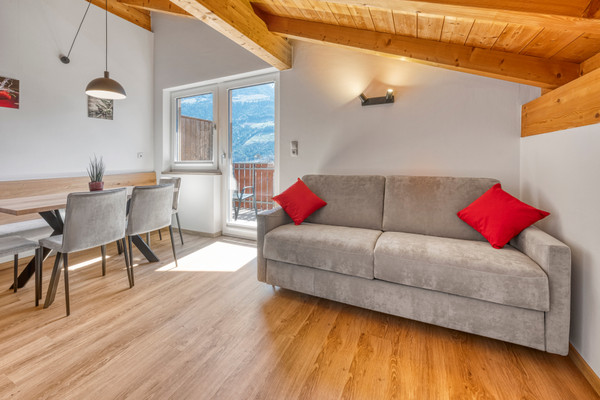 The living area Garni (B&B) + Apartments Schmiedhof
