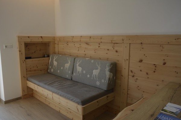 Der Wohnraum Ferienwohnungen auf dem Bauernhof Haus Talblick