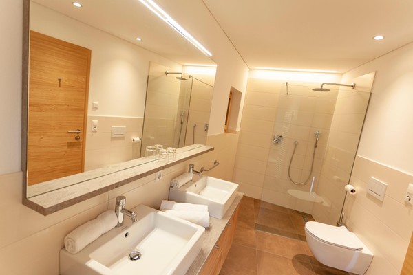 Photo of the bathroom Farmhouse apartments Nischlhof
