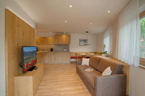 The living area Farmhouse apartments Nischlhof