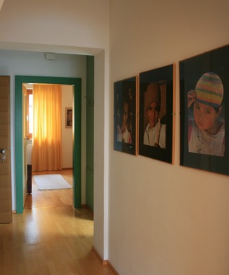 The entrance