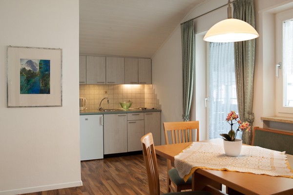 La zona giorno Appartamenti Haus Schweitzer