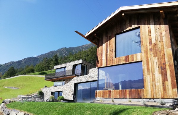 Foto Außenansicht Ferienwohnungen auf dem Bauernhof Rofenhof