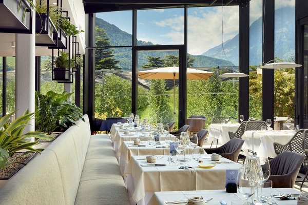 Il ristorante Lagundo Wiesenhof