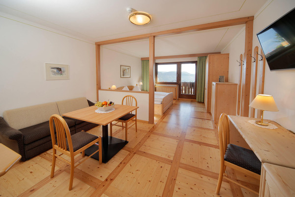 La zona giorno Gasthof (Albergo) Oberlechner